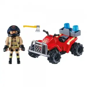 PLAYMOBIL - VEHICUL PULLBACK POMPIERI