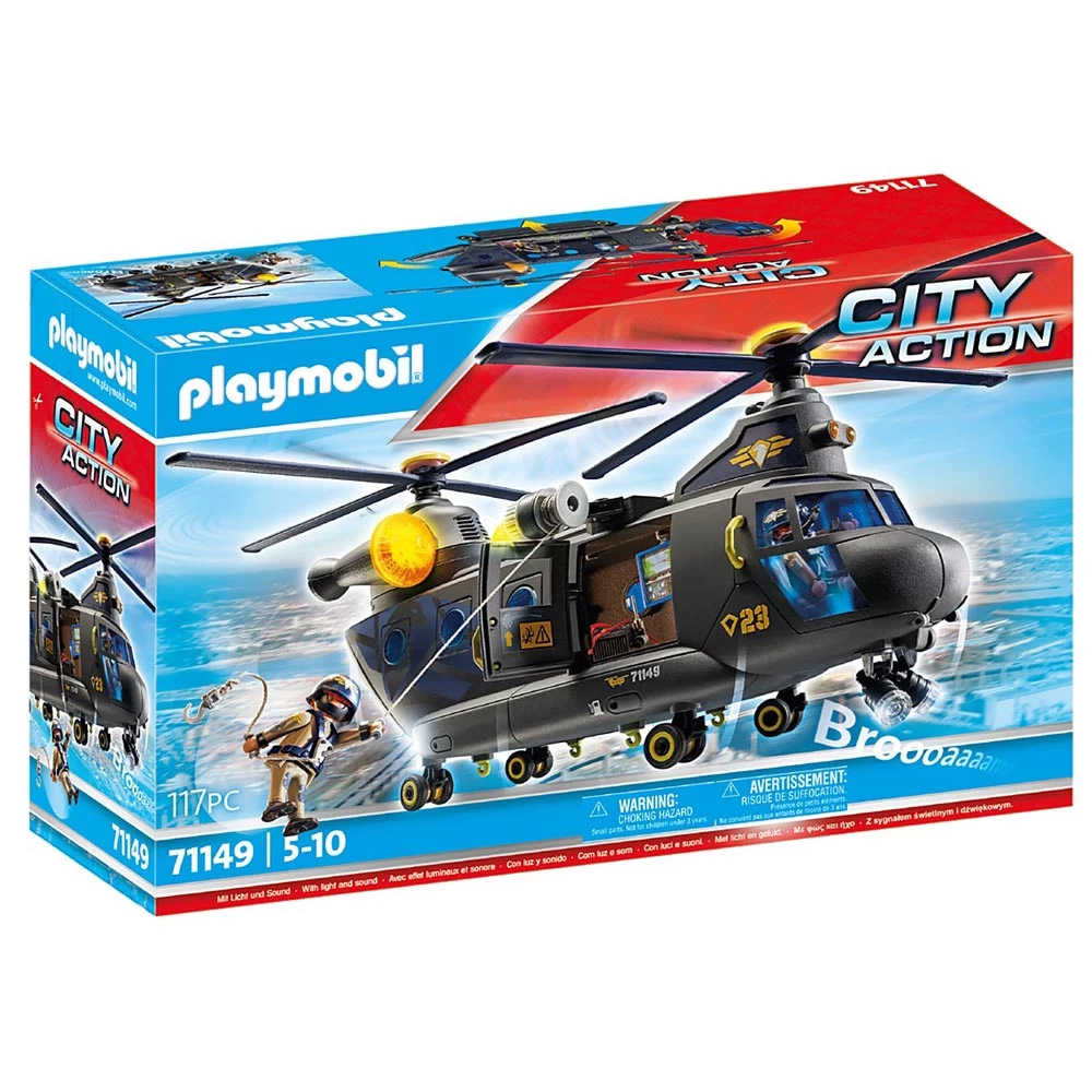 playmobil - aeronava echipei swat