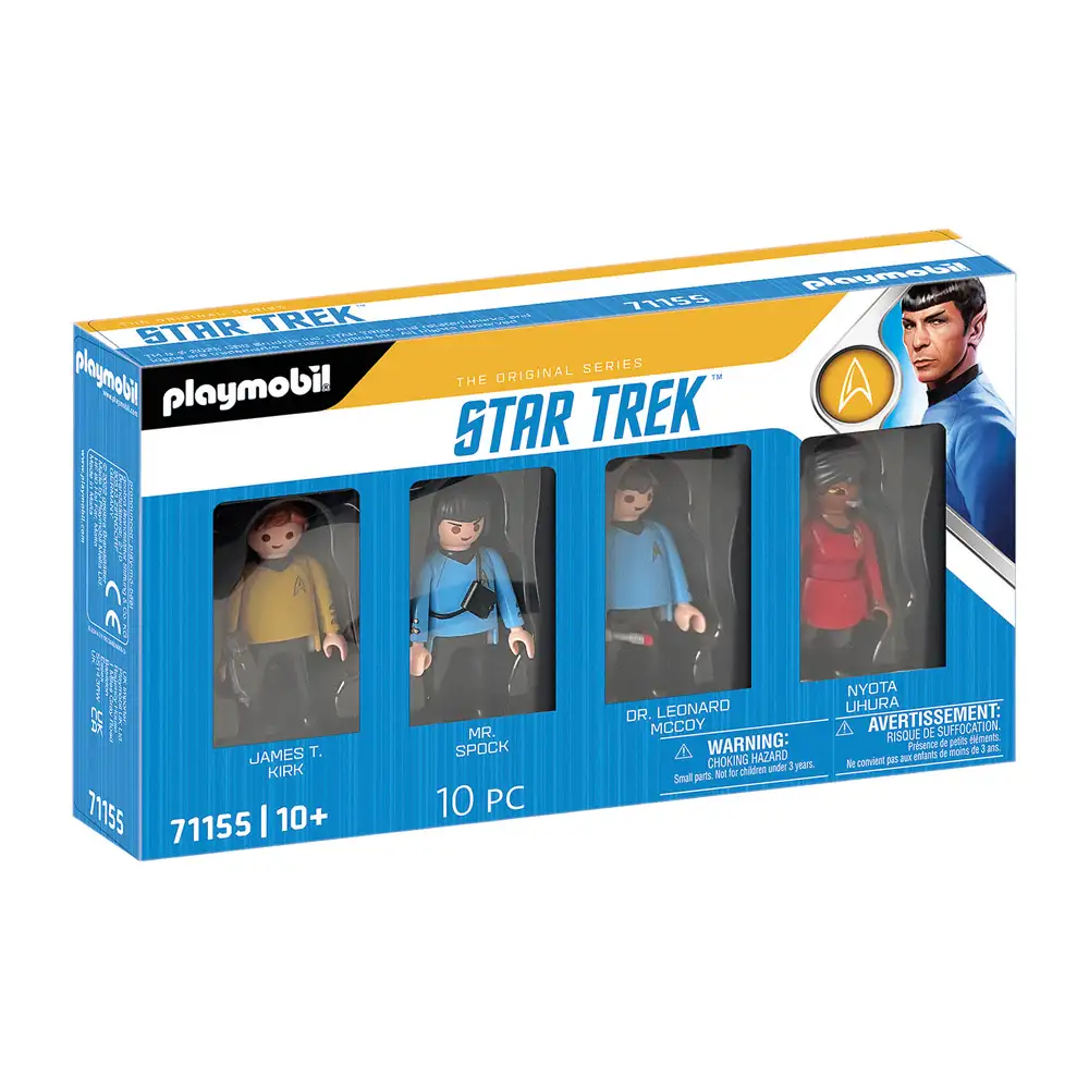 playmobil - set 4 figurine de colectie star trek