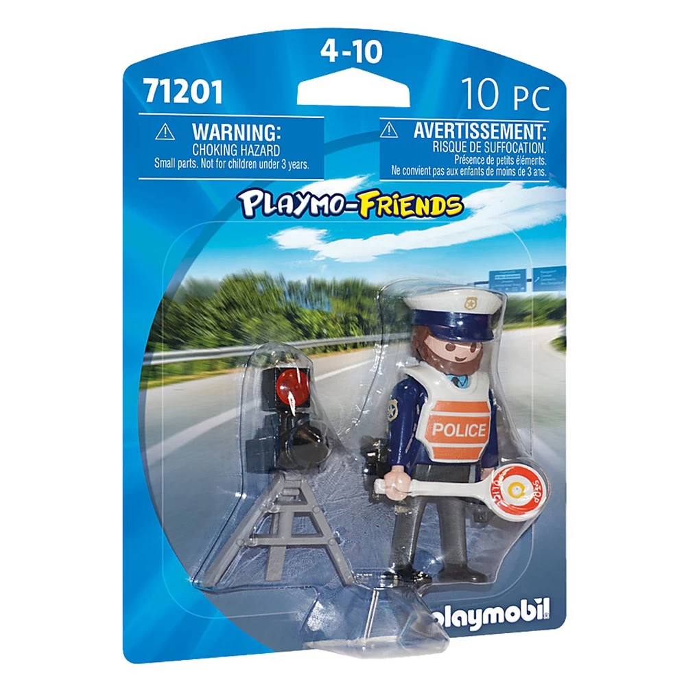 playmobil - figurina politist rutier