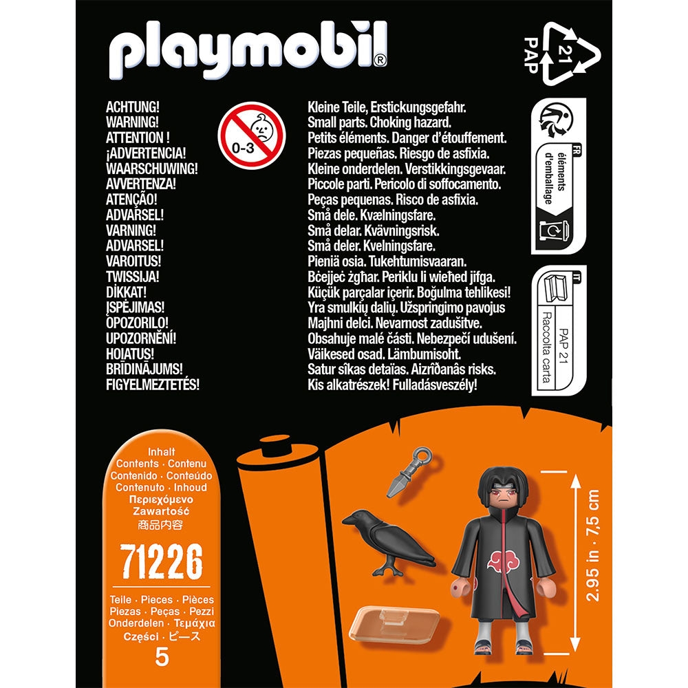 playmobil naruto - itachi akatsuki