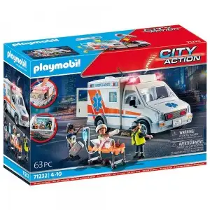 PM71232-Playmobil - Ambulanta Us