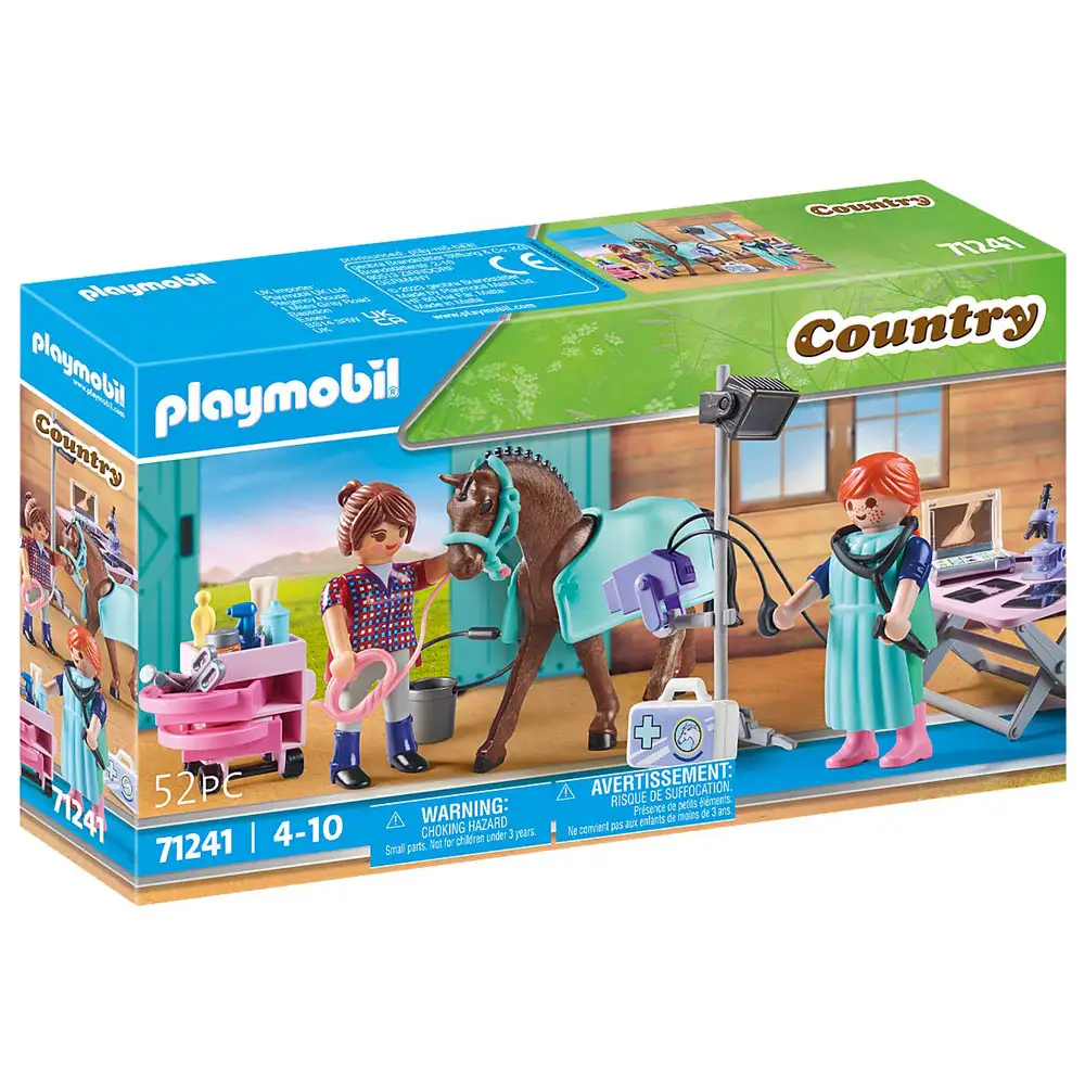 playmobil - veterinar pentru caluti