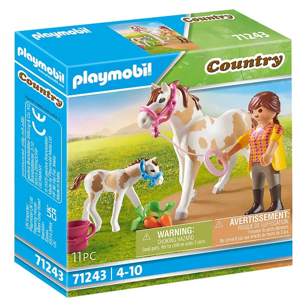playmobil - cal cu manz