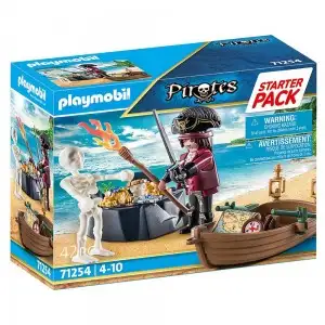 PM71254-Playmobil - Set Pirat Si Barca Cu Vasle