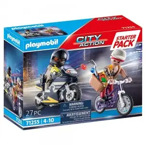 PLAYMOBIL - SET AGENT OPERATIUNI SI HOT