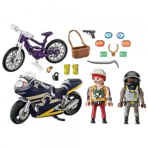 PLAYMOBIL - SET AGENT OPERATIUNI SI HOT