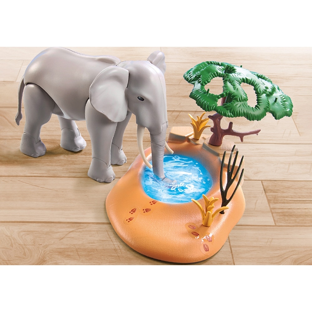 playmobil wiltopia - elefant si lac