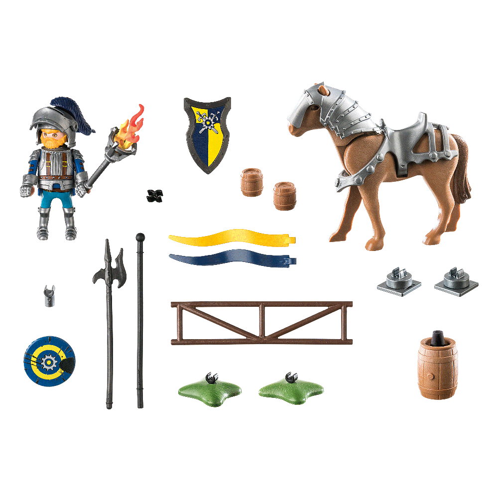 playmobil novelmore - cavaler in zona medievala