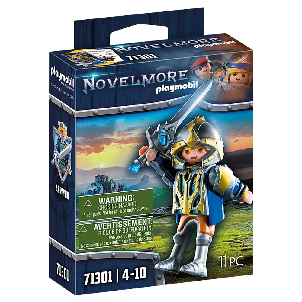 playmobil - cavalerul arwynn cu sabie
