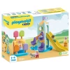 PLAYMOBIL - 1.2.3 CASTEL DE AVENTURA CU STAND DE INGHETATA