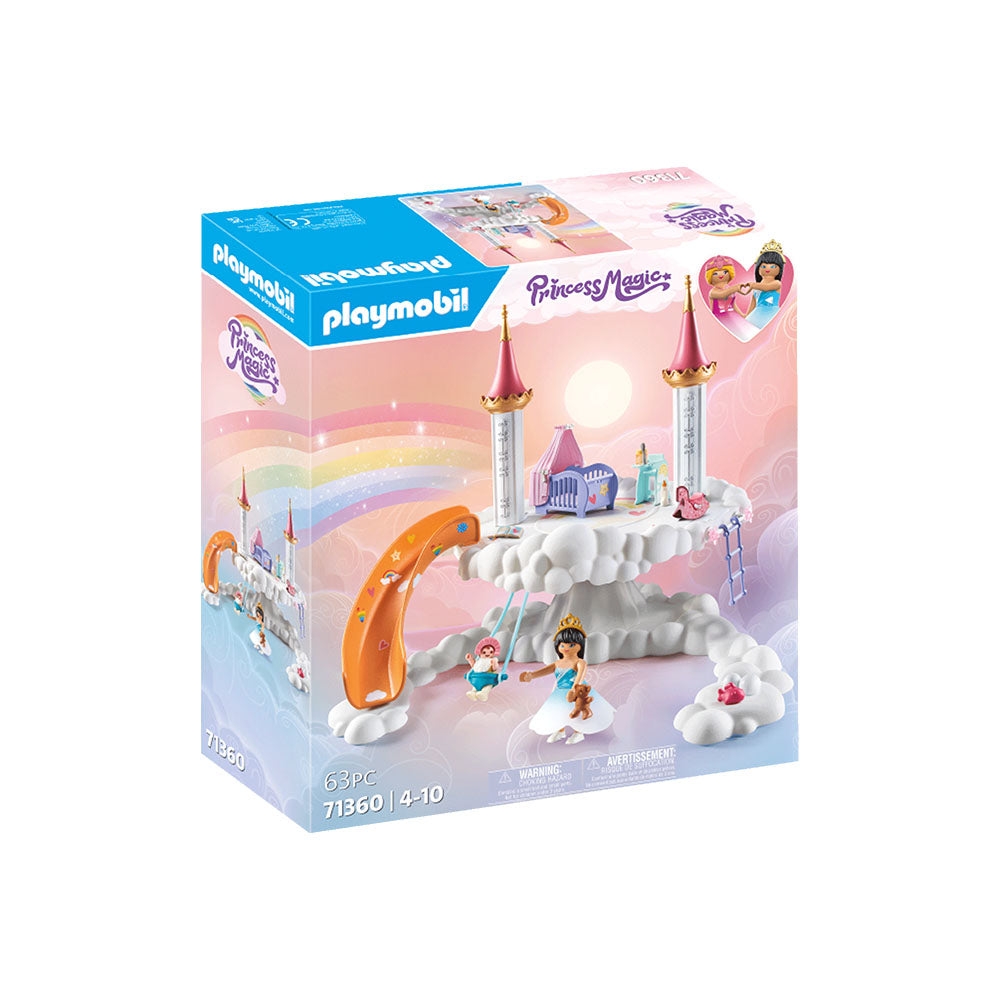 set jucarie cu printese, playmobil, +4 ani, alb