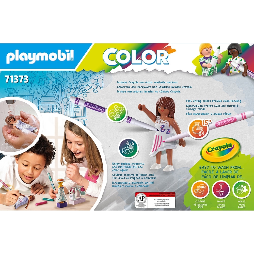 playmobil color - dressing