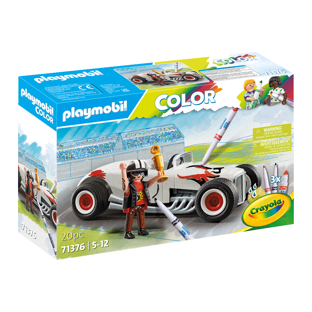 playmobil color - masinuta de curse