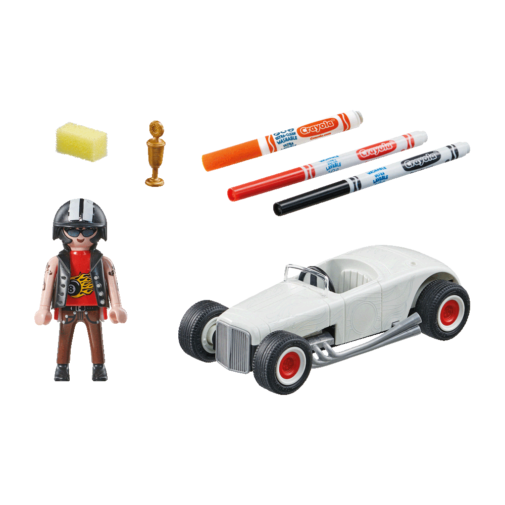 playmobil color - masinuta de curse