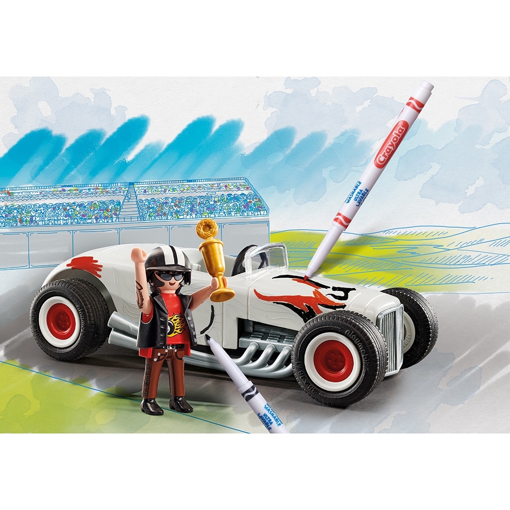 playmobil color - masinuta de curse