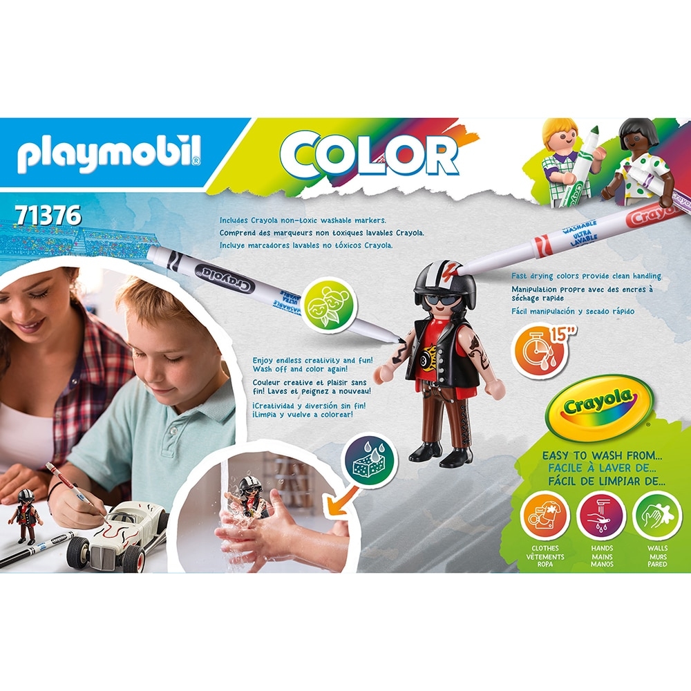 playmobil color - masinuta de curse