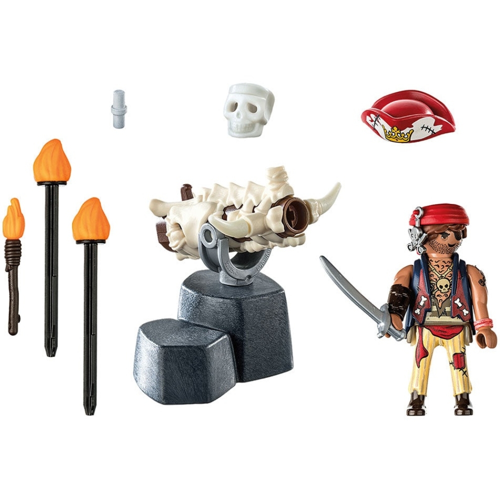 playmobil pirates - maestru cu tun