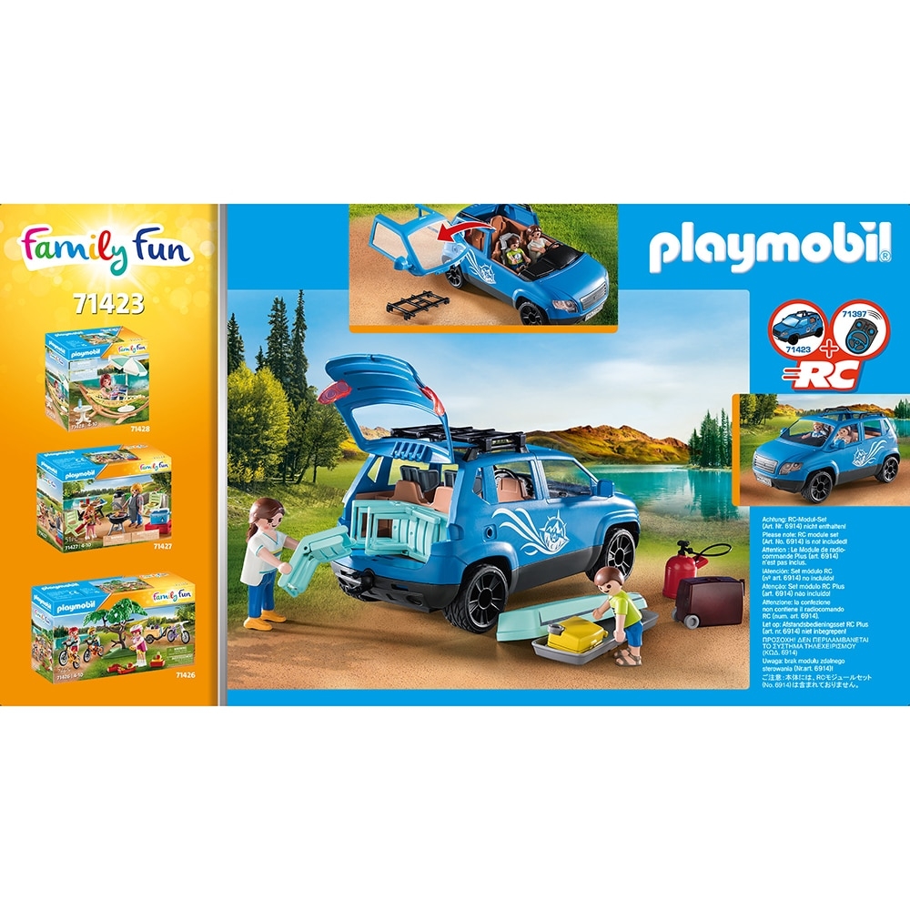 playmobil family fun - rulota cu masinuta