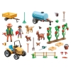 PLAYMOBIL COUNTRY - TRACTOR CU REMORCA SI CISTERNA DE APA