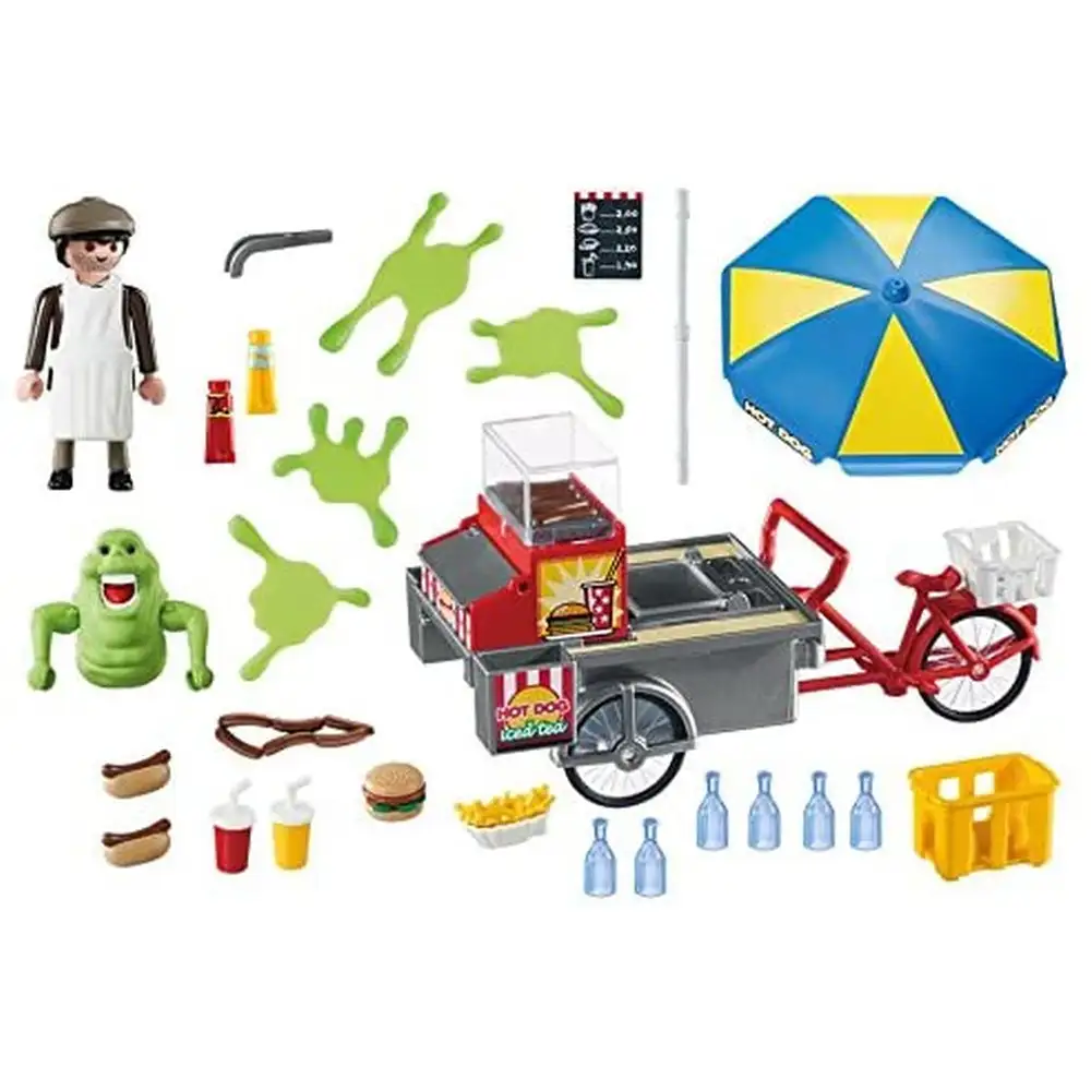 playmobil - slimmer si stand de hot dog
