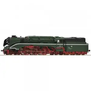 LOCOMOTIVA CU ABURI 02 0201-1, CU SUNET SI ILUMINARE, DR