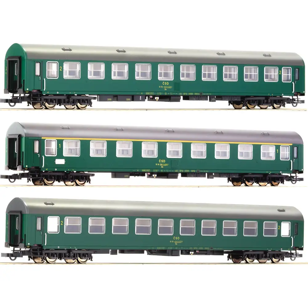 vagoane pasageri, d375 vindobona, csd (set 3)