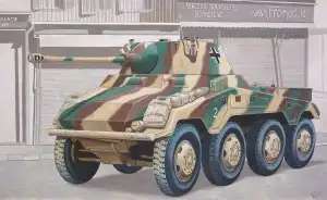FIRST DIORAMA SET - SD.KFZ. 234/2 PUMA