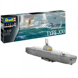 GERMAN SUBMARINE TYPE XXI