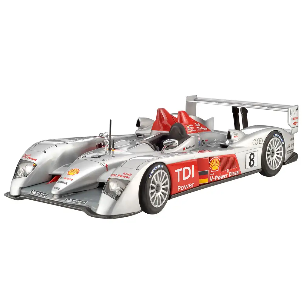 gift set audi r10 tdi lemans + 3d puzzle