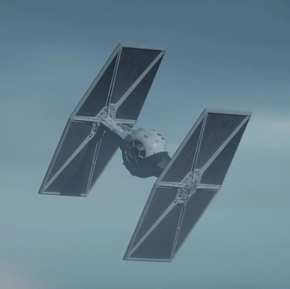 the mandalorian: outland tie fighter