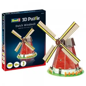 3D PUZZLE DUTCH WINDMILL