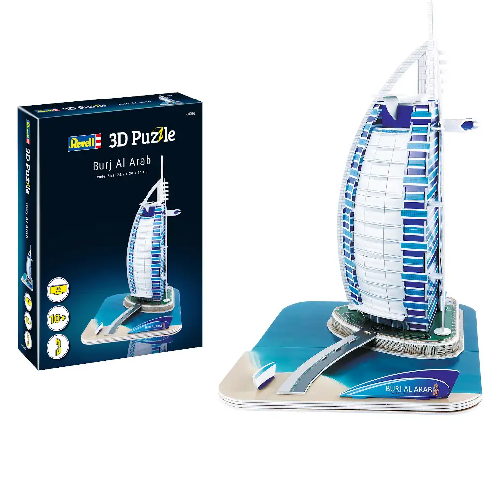 3d puzzle burj al arab