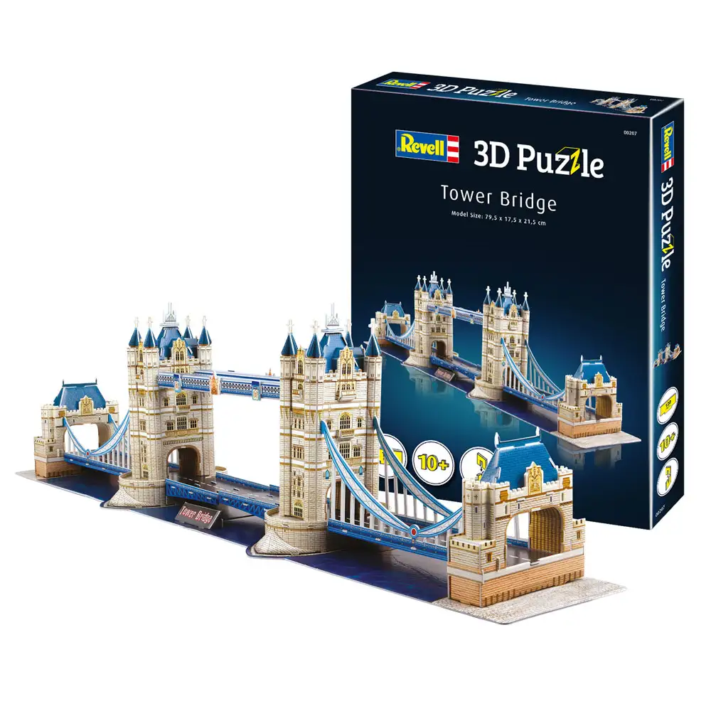 3d puzzle big tower bridge