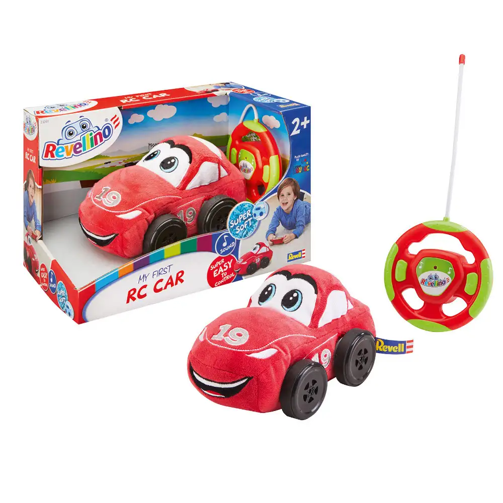 prima mea masinuta rc rosie