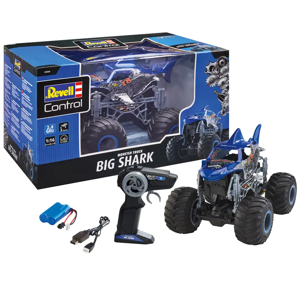 monster truck big shark