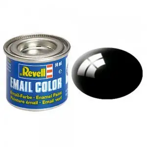 Email Color, Black, Gloss, 14ml, RAL 9005