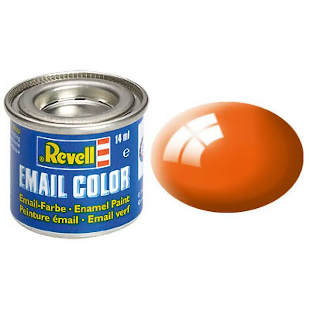 email color, orange, gloss, 14ml, ral 2004