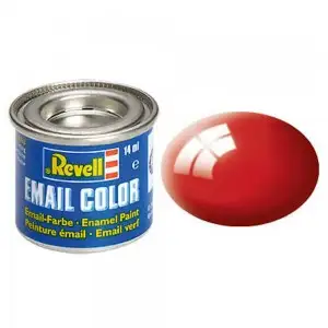 EMAIL COLOR, FIERY RED, GLOSS, 14ML, RAL 3000