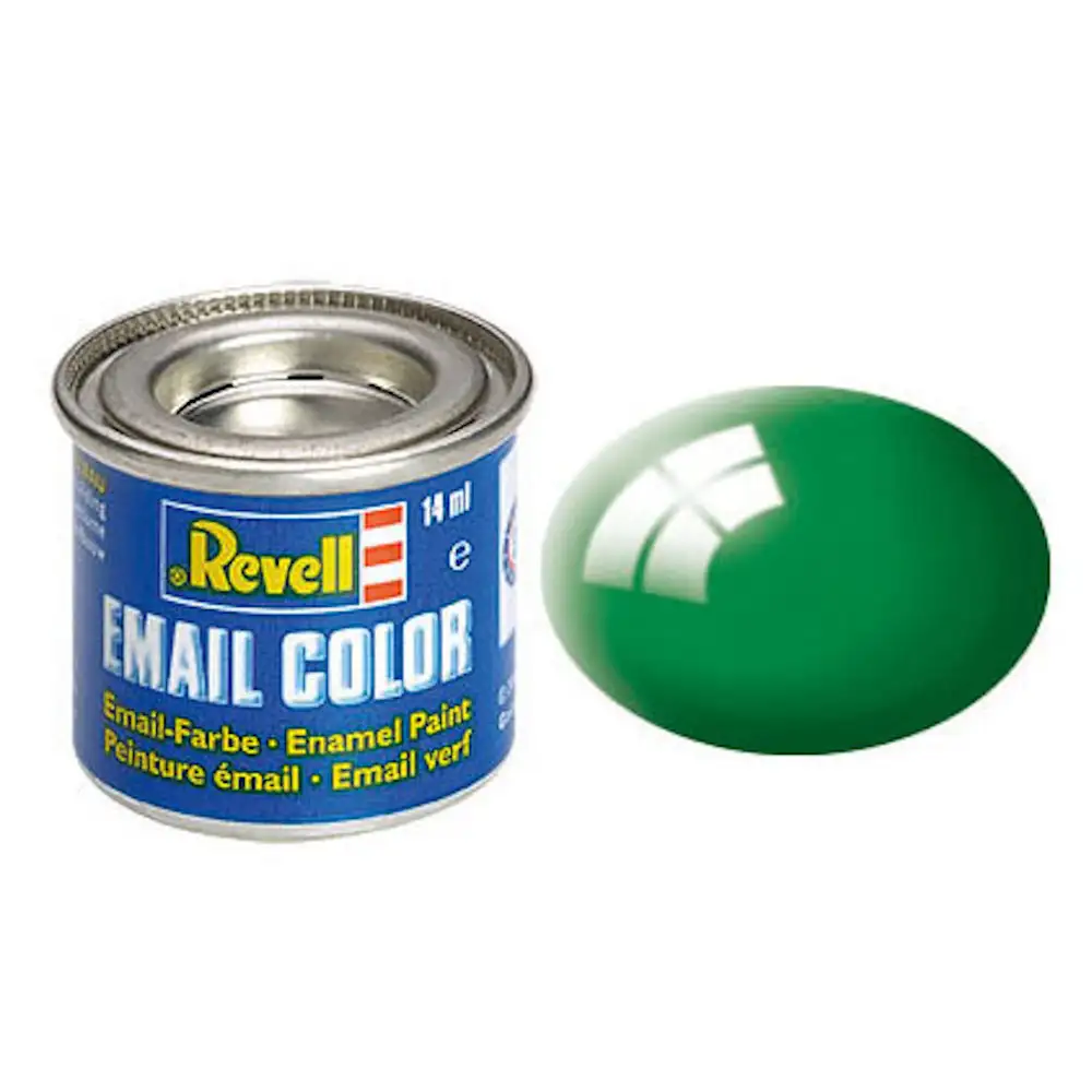 email color, emerald green, gloss, 14ml, ral 6029
