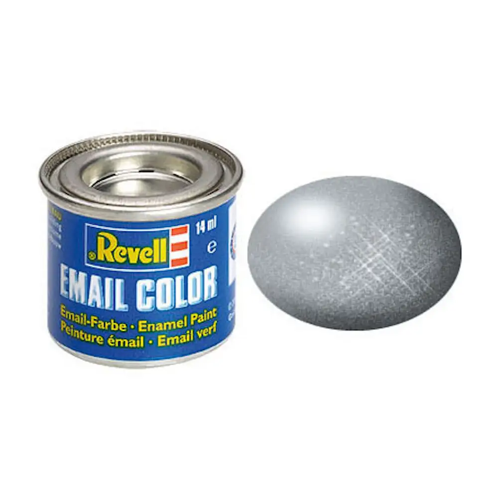 email color, steel, metallic, 14ml