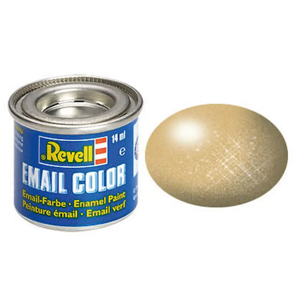 email color, gold, metallic, 14ml