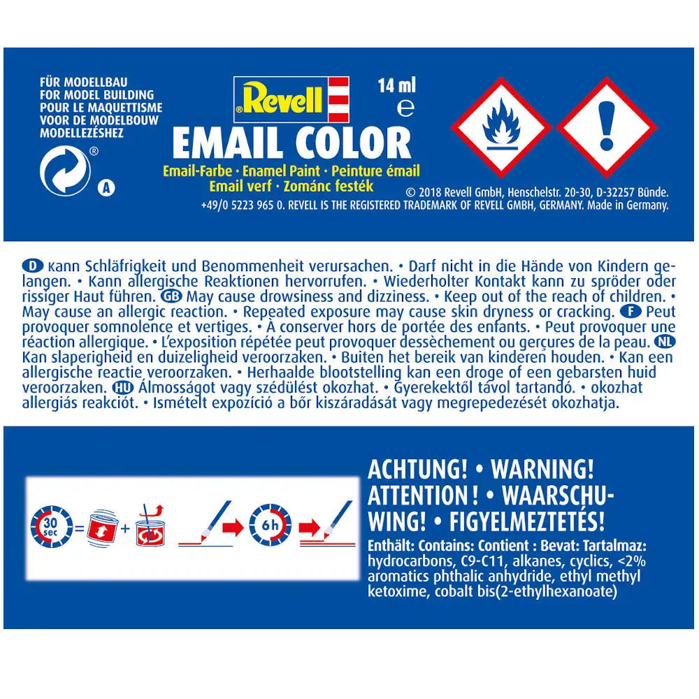 email color, greyish green, silk, 14ml, ral 6013