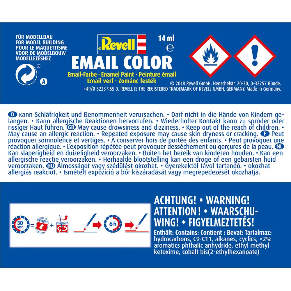 email color, wood brown, silk, 14ml, ral 8001