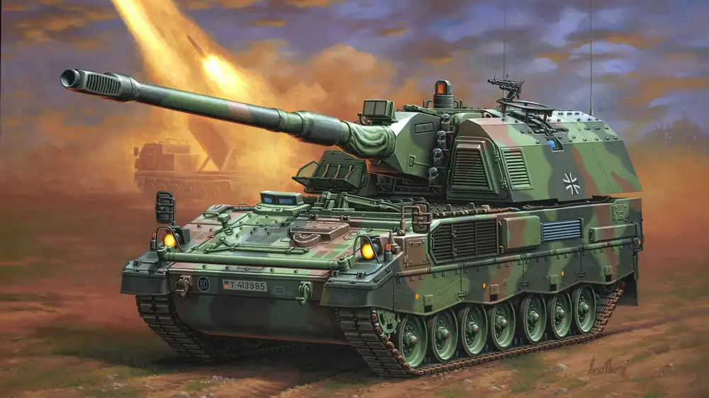 tanc panzerhaubitze 2000