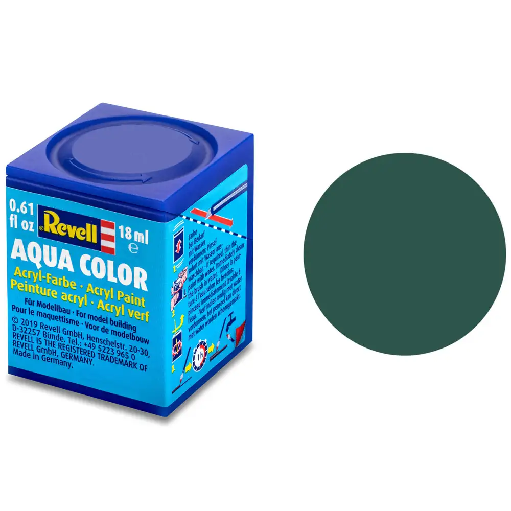 aqua color, sea green, matt, 18ml, ral 6028