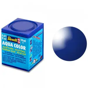 Aqua Color, Ultramarine Blue, Gloss, 18ml, RAL 5002