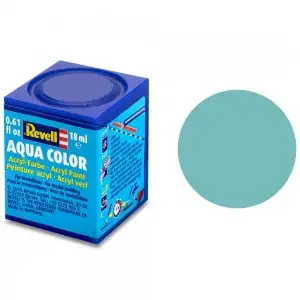 RV36155-Aqua Color, Light Green, Matt, 18ml