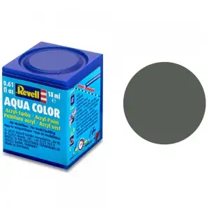 AQUA COLOR, GREENISH GREY, MATT, 18ML, RAL 7009
