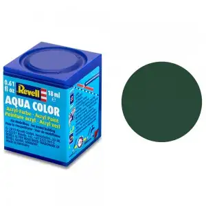 AQUA COLOR, DARK GREEN (RAF), MATT, 18ML